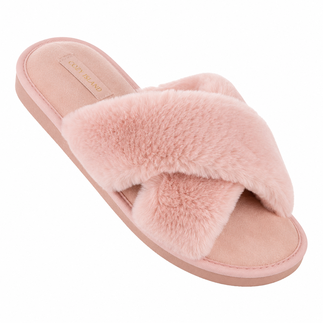 Open-Toe Spa Slippers
