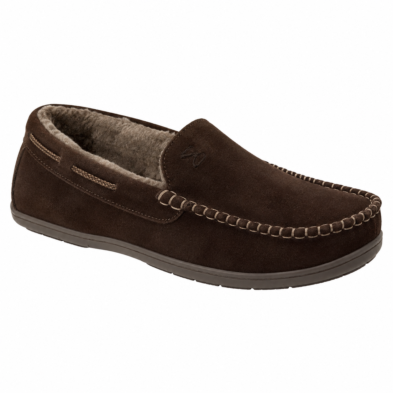 Sherpa-Lined Slippers