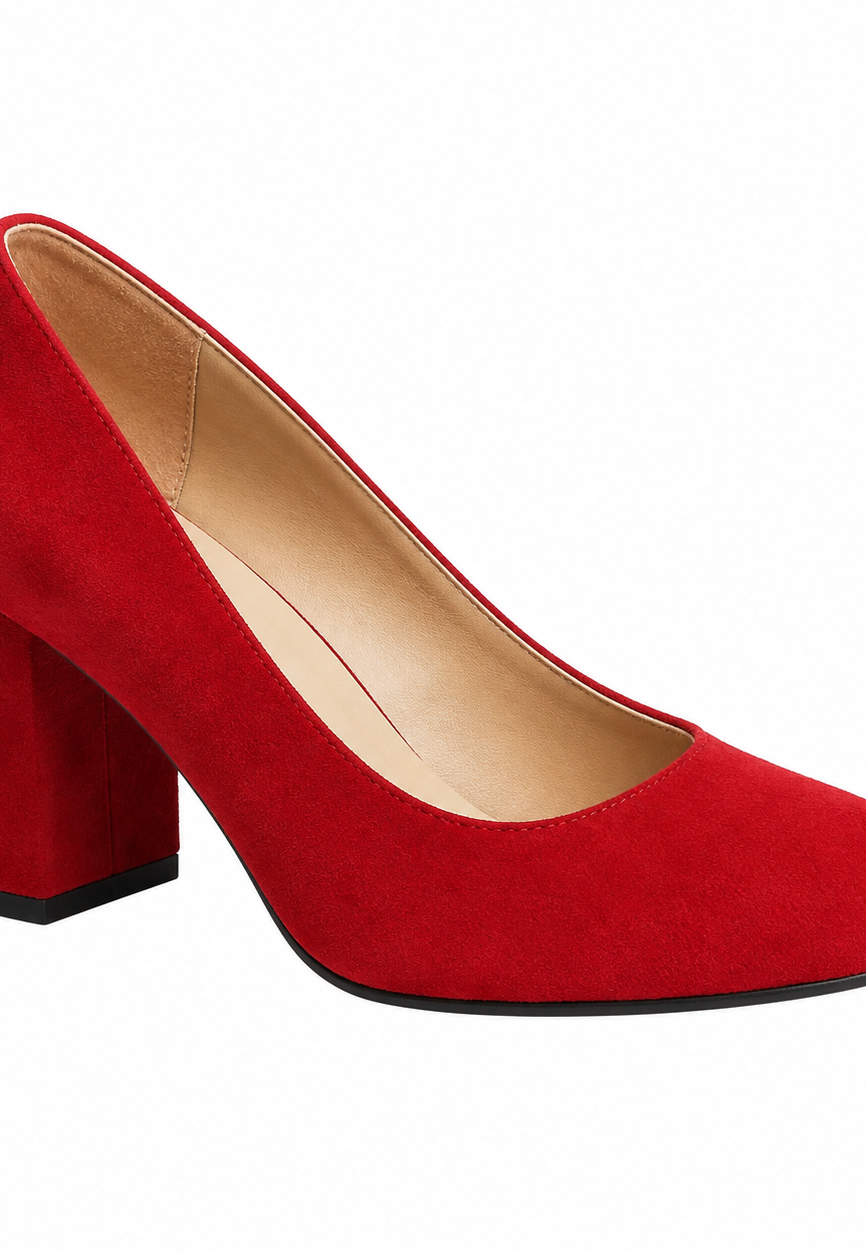 Block Heel Sandal Pumps