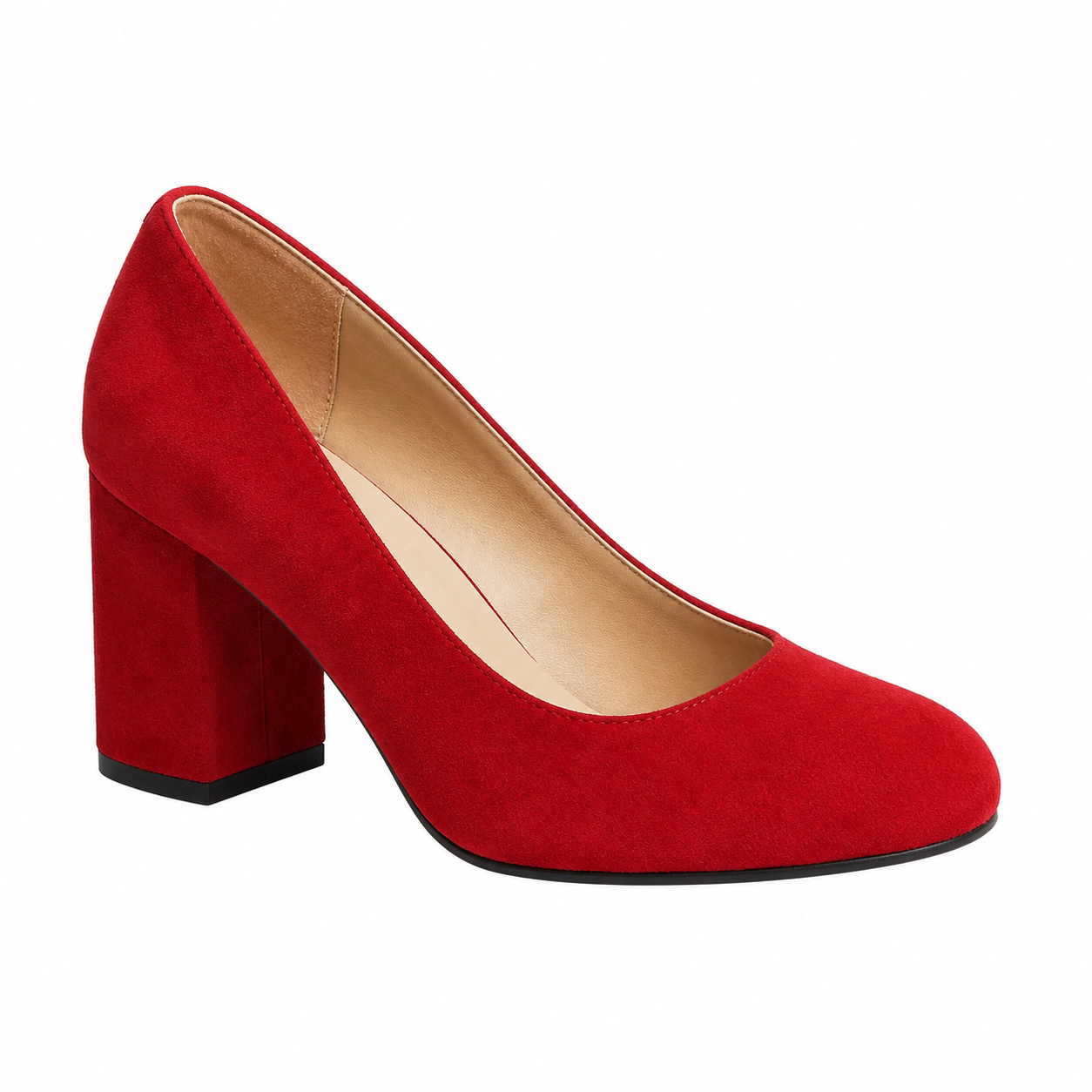 Block Heel Sandal Pumps